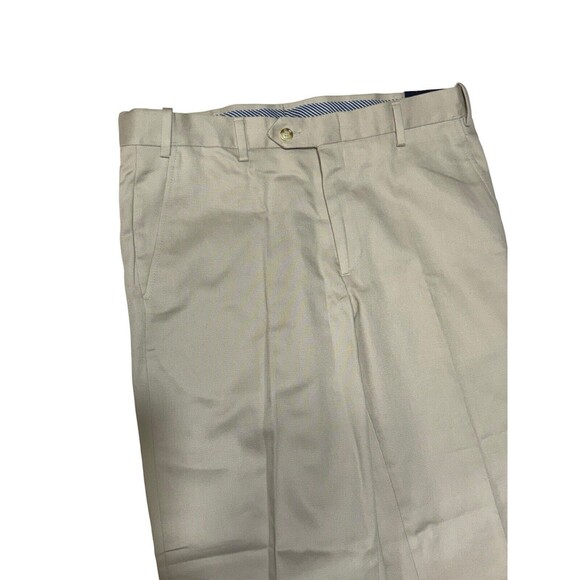 FOR THE FIT Men’s Khaki Chinos - Sand -‎ Size 34x29  Style/Scale: Dylan/Short - Picture 4 of 9